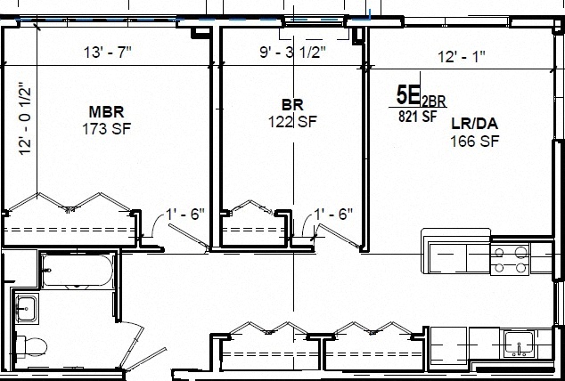 Suite A Floorplan
